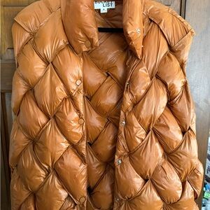 BUCKETLIST Women's Rust Puffer Jacket
